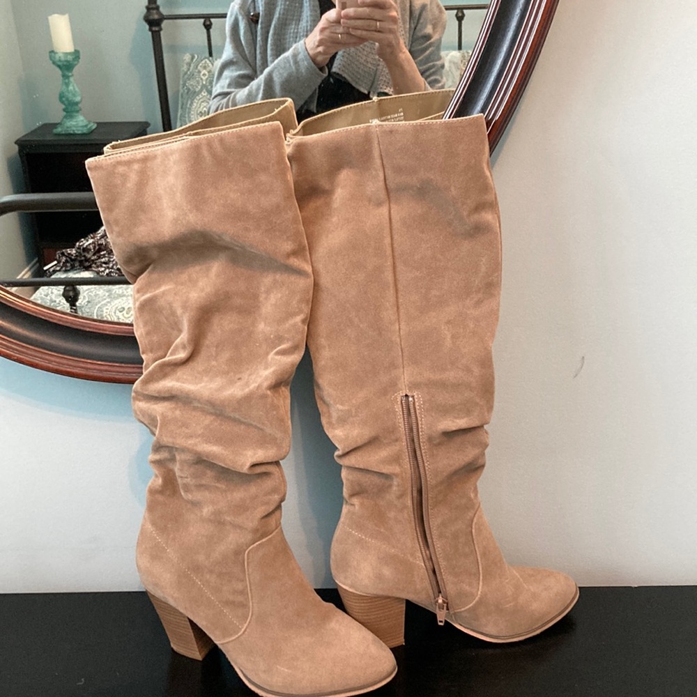 Scrunch boots.